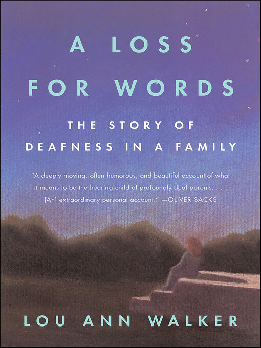 Title details for A Loss for Words by Lou Ann Walker - Available